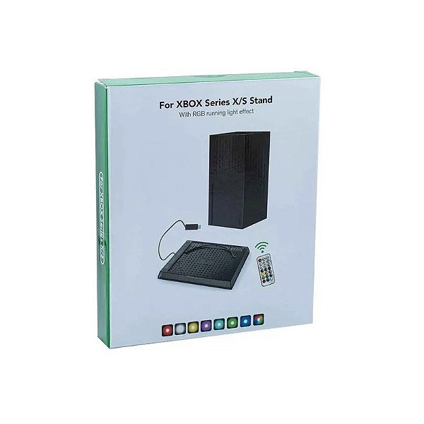 Suporte para Xbox Series X/S com LED e Controle Remoto