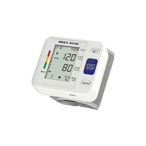Medidor de Pressão de Pulso Star Mega HT570