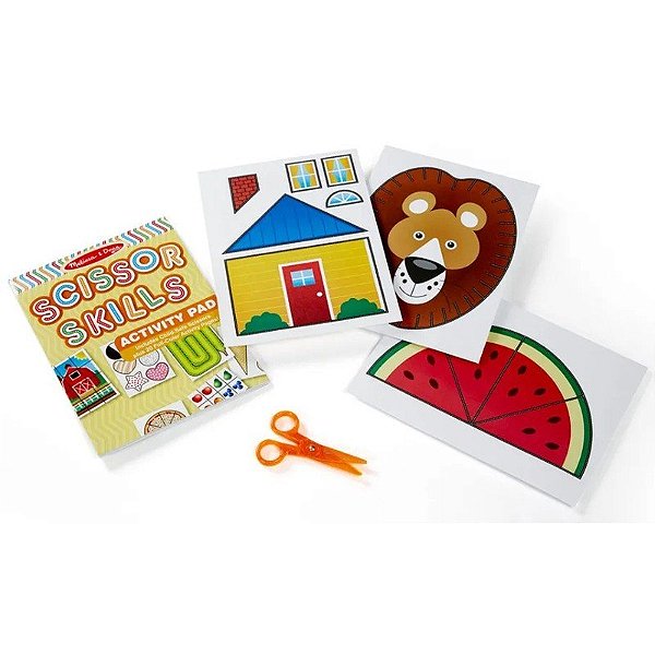 Kit de Atividades Habilidades com Tesoura Melissa & Doug