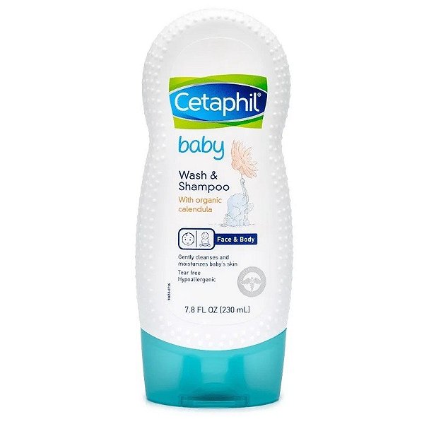 Xampu Cetaphil Baby Com Orgânico 230mL