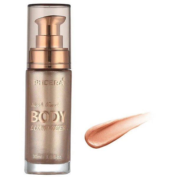 Iluminador Corporal Phoera 101 Rose Gold - 30mL