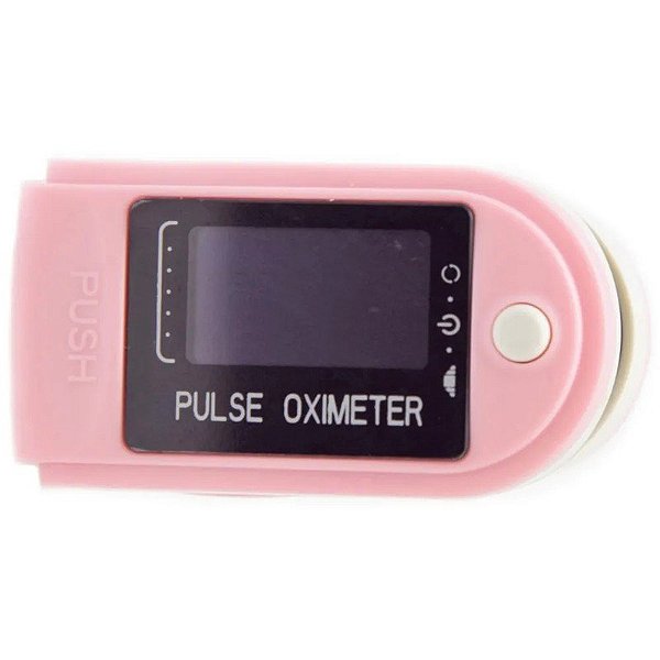 Oxímetro de Dedo More Fitness MF-417 - Rosa