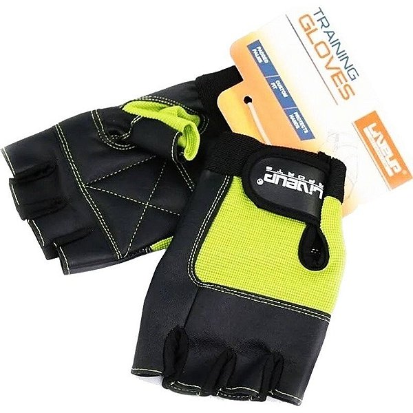Luvas de Treino Liveup Sports - LS3058 - Verde/Preto