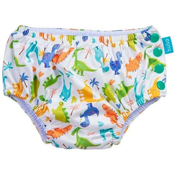 Traje de Banho com Fralda Reutilizável Buba - 13811 Dinossauro - M