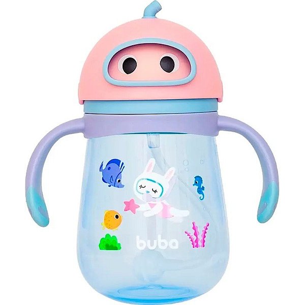 Vaso com Alça Removível Buba - 16939 Mergulho Rosa