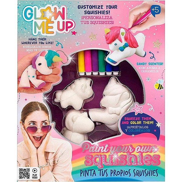 Kit de Pintura de Squishies Brilhantes Glow Me Up - GL013