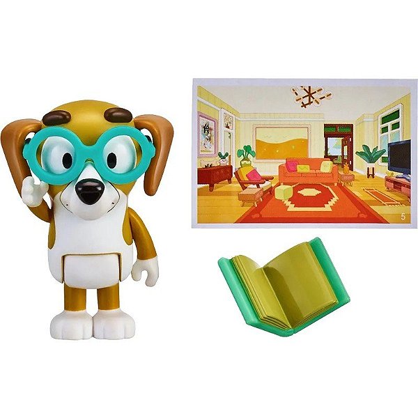 Jogo Bluey Mel e Livro History Starter Packs Moose - 17347