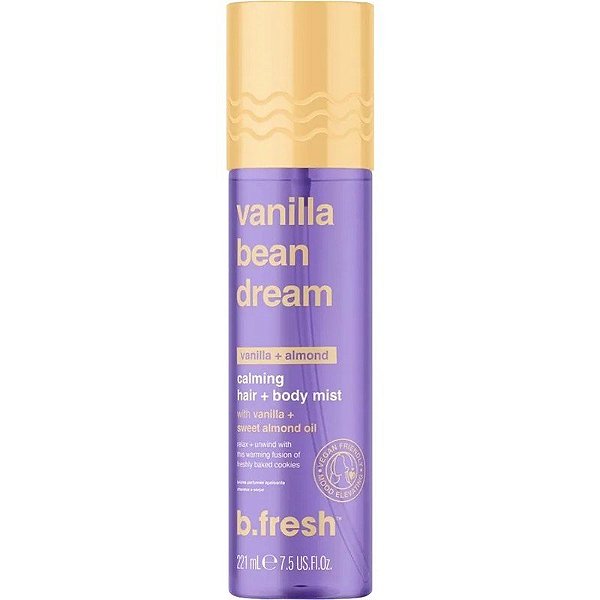 Spray Corporal B. Fresh Vanilla Bean Dream Névoa para Cabelo+Corpo - 221mL