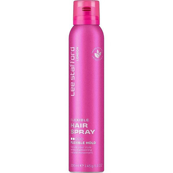 Spray Fixador Lee Stafford Hair Spray Flexível - 200mL