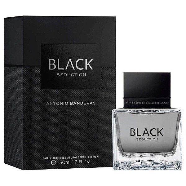 Perfume Antonio Banderas Seduction in Black EDT 50ml - Masculino