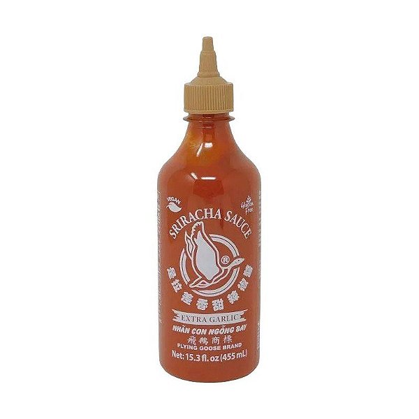 Molho Picante Flying Goose Extra Garlic - 455ml
