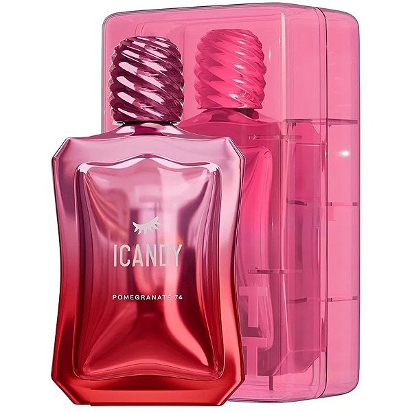 Perfume Icandy Delicious Romã Gelada 74 EDC 100mL - Feminino