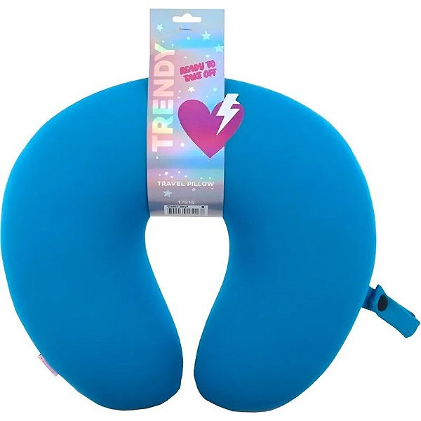 Travesseiro para Pescoço Trendy 17016 - Azul