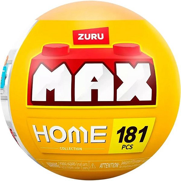 Jogo de Construção Max Home Collection Zuru - 83224B (181 Peças)