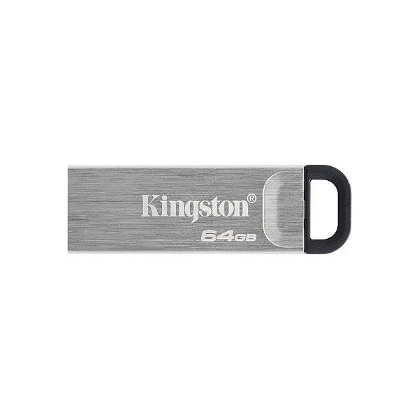 Pendrive de 64GB Kingston Datatraveler Kyson DTKN USB 3.2 - Prata