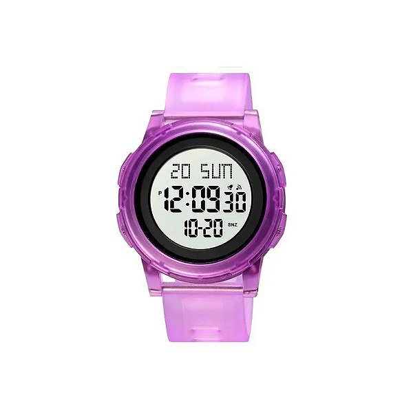 Relógio Feminino Digital Skmei 1733 Roxo