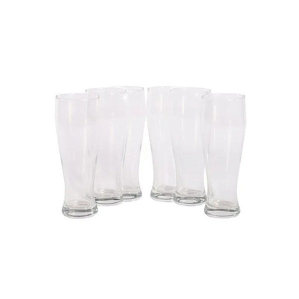 Jogo de Copo Luminarc 23 Transparente 650ML 6 Peças