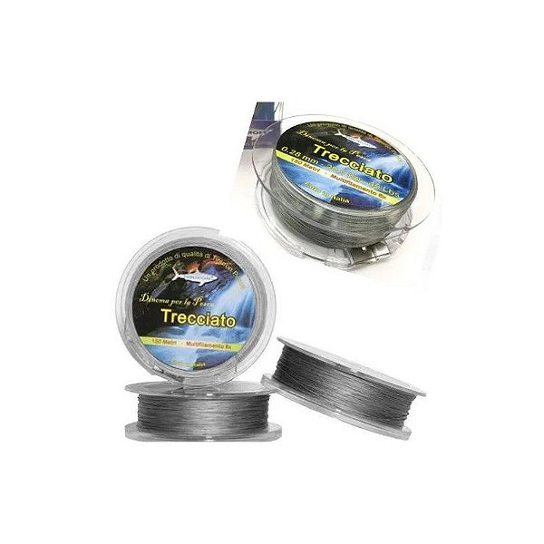 Linha Multifilamento Trançada 8 X 0,37MM 150M