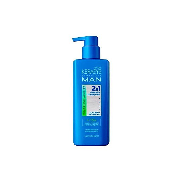 Shampoo Kerasys Men 2em1 Herbal 400ml