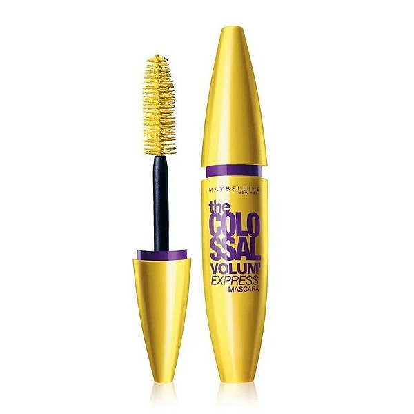 Máscara de Cílios Maybelline Volum Express Colossal Preto Clássico 9X WS