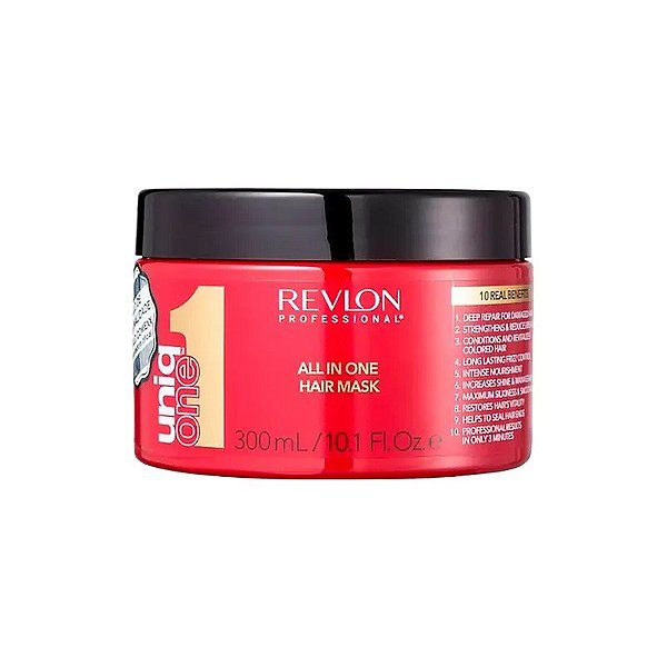 Máscara de Tratamento Revlon Uniq One 10 Benefícios Pote 300ml