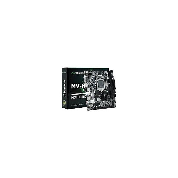 Placa Mãe Macrovip MV-H61V2 Soquete LGA 1155 / VGA / DDR3