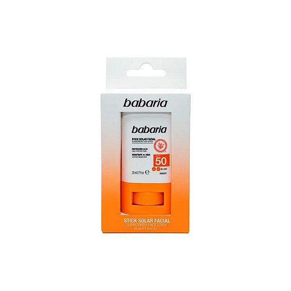 Protetor Solar Facial Babaria Bastão FPS50 20ML
