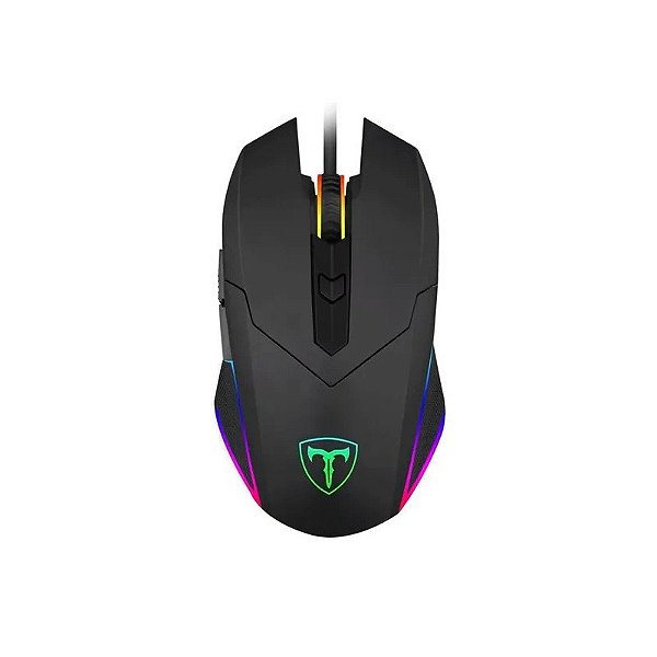 Mouse Gamer T-Dagger Lance Corporal com Fio 3200 Dpi - Preto TTGM107RGB