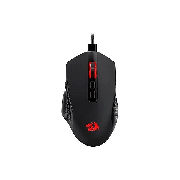 Mouse Gamer Redragon Chazzis M695 24000 Dpi Uzsb RGB - Preto