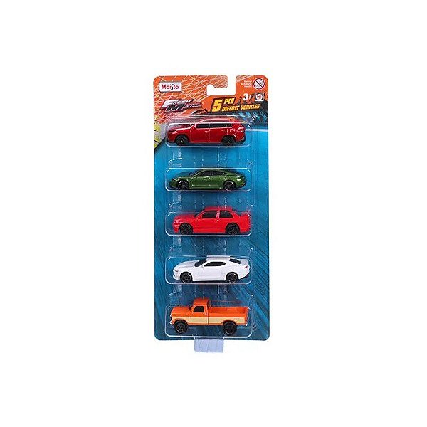 Pacote Surtido de Veículos Mini Autos Básicos