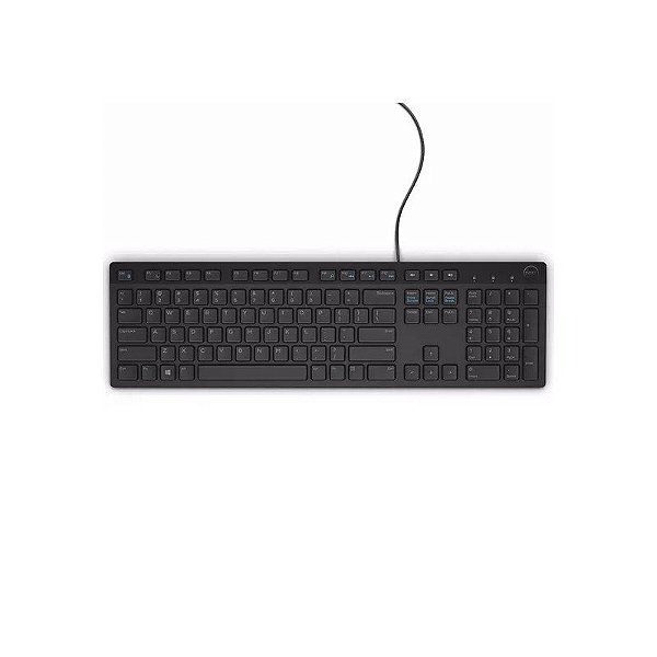 Teclado Dell Preto USB KB216-BK-US (Inglês)