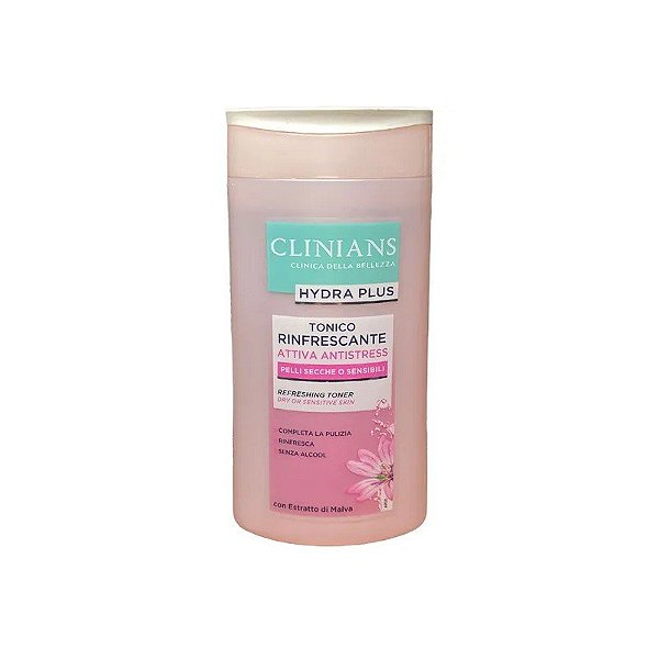 Tônico Refrescante Antistresse Clinians Pele Seca/Sensível - 200ML (3098)