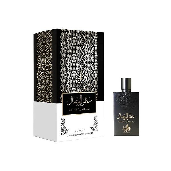 Óleo Perfumado Unissex Al Wataniah Attar Al Wesal Concentrado 12 ML