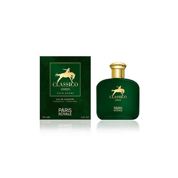 Perfume Masculino Clássico Green Paris Royale 100ML Eau de Toilette