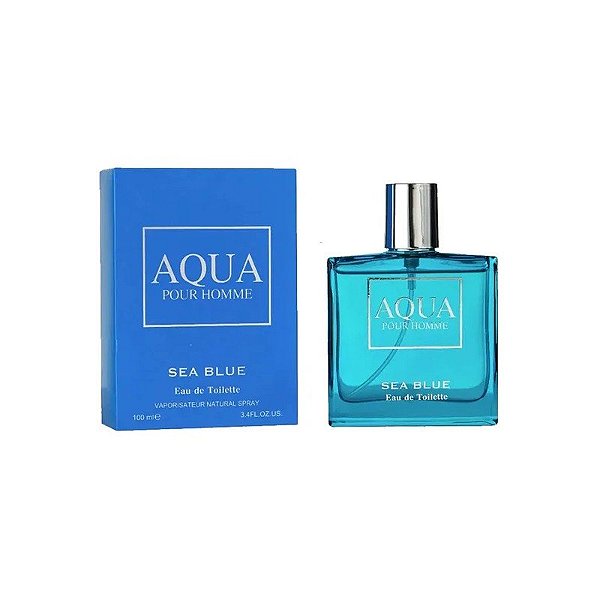 Perfume Sea Blue Aqua Pour Homme - Água de Colônia - Masculino - 100ML
