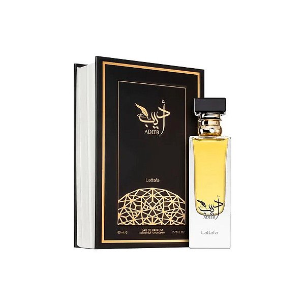Perfume Lattafa Adeeb Água de Perfume Unissex 80ML