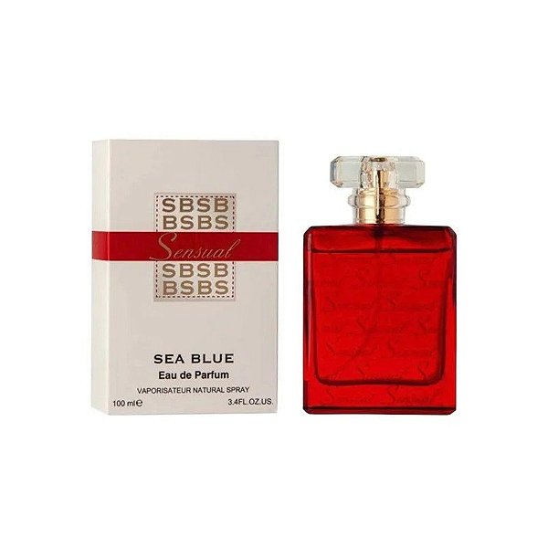 Perfume Sea Blue Sensual - Água de Perfume - Feminino - 100 ML