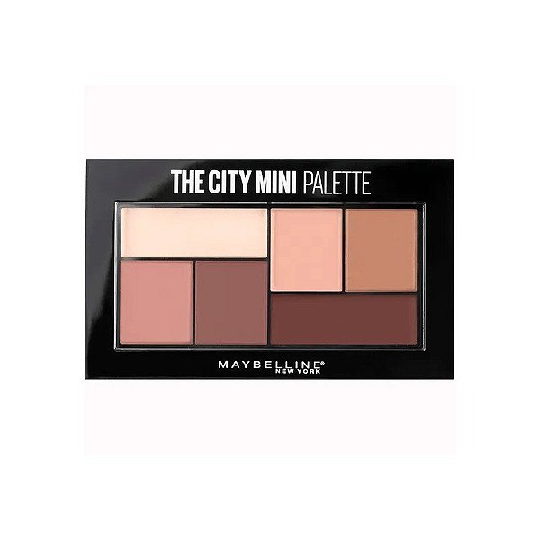 Paleta de Sombras Maybelline City Matte 6 Cores