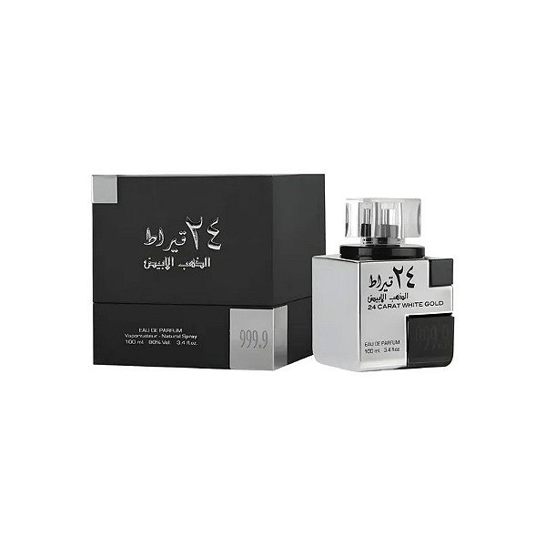 Perfume Unissex Lattafa 24 Carat White Gold Edp 100ML