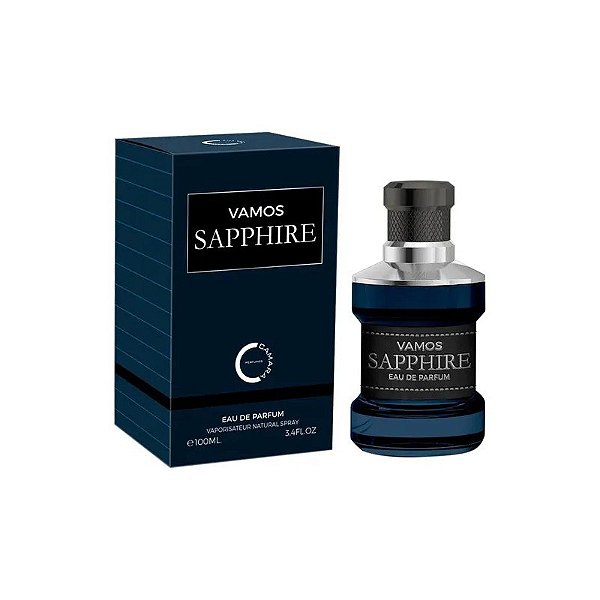 Perfume Câmera Vamos Safira - Eau de Parfum - Masculino - 100ML