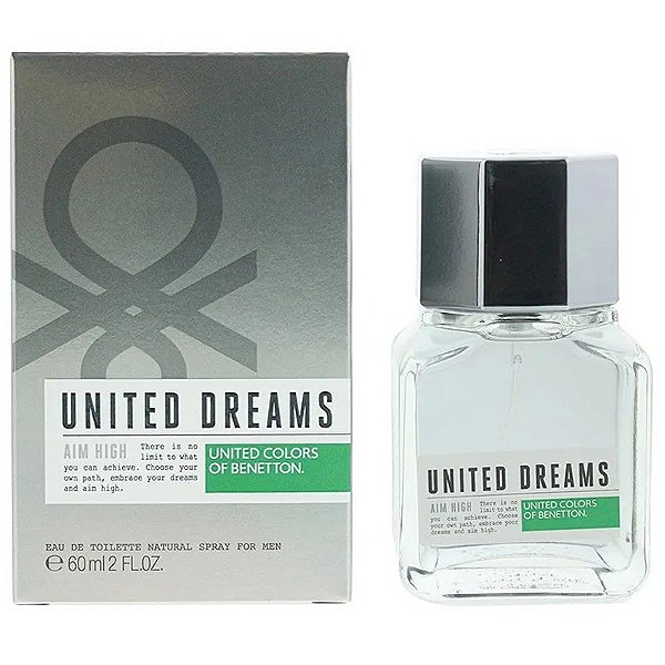 Perfume Benetton United Colors Dreams Aim High EDT 60ml - Masculino