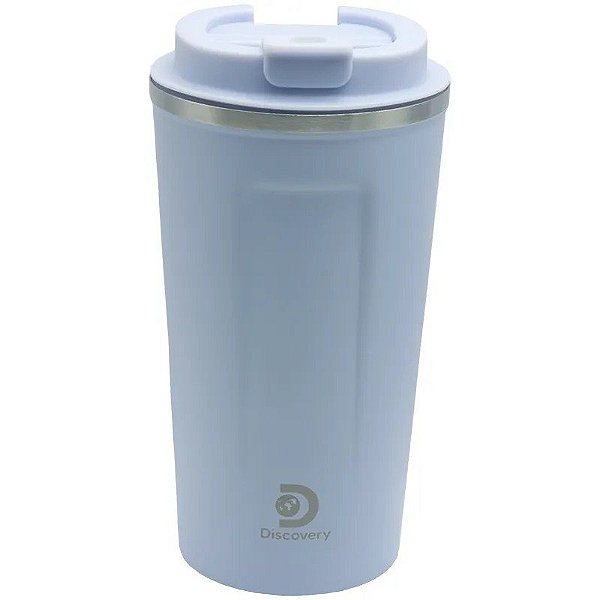 Vaso Térmico con Tapa Discovery 18493 500mL - Celeste