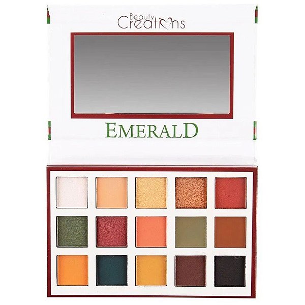 Paleta de Sombras Beauty Creations Emerald E15-C - 18g