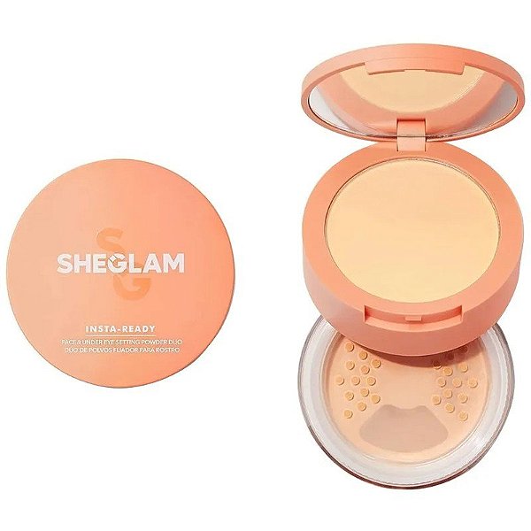 Pó Sheglam Insta-ready Rosto Sob Olhos Toasted Almond (2 de 7g)