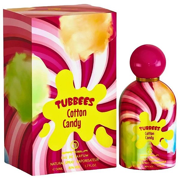 Perfume Grandeur Elite Tubbees Algodão-Doce EDP 50mL - Feminino (Infantil)
