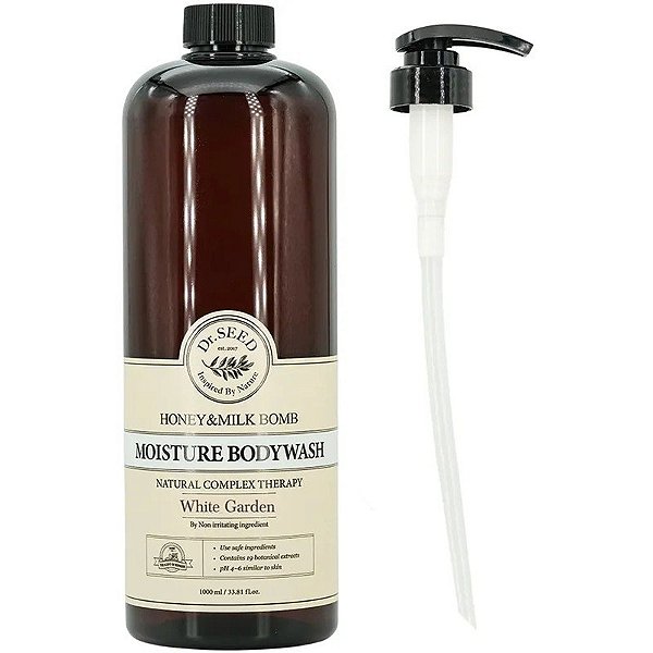 Sabonete Líquido Dr. Seed Honey & Milk Bomb White Garden - 1000mL