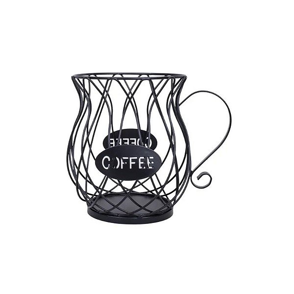 Suporte para Cápsulas de Café Metálico 17,5X12X14CM 35 Cápsulas