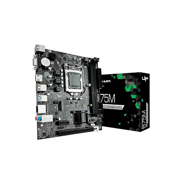 Placa Mãe Up Gamer B75M DDR3 Soquete LGA 1155 Chipset Intel B75 Micro ATX