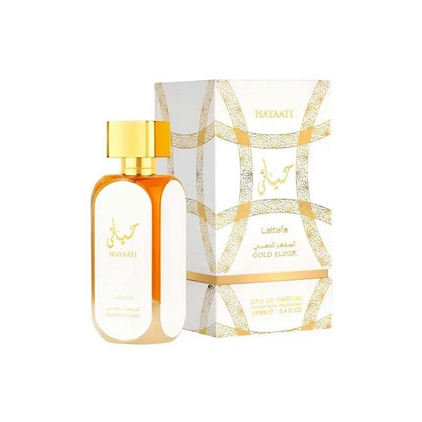 Perfume Lattafa Hayaati Gold Elixir Eau de Parfum Unissex 100ML