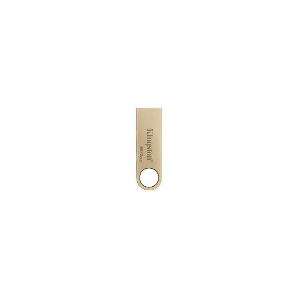 Pendrive Kingston 64GB USB 3.2 - Dourado (DTSE9G3/64GB)